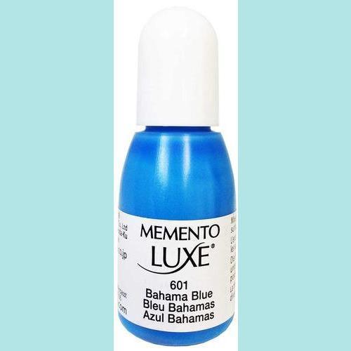 Memento Luxe Re-Inker 601 Bahama Blue