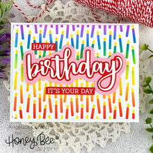 Load image into Gallery viewer, Honey Bee Stamps Die Birthday (HBDS-228)
