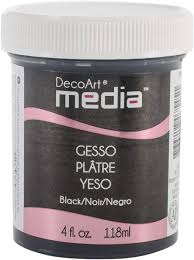 DecoArt Media Black Gesso DMM19