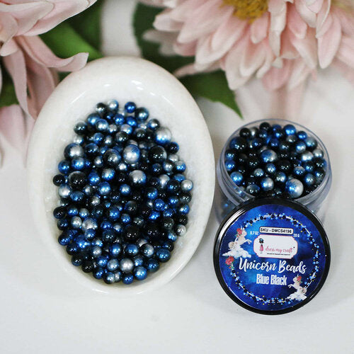 Dress My Craft Unicorn Beads Blue Black (DMCS4196)