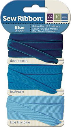 We R Memory Keepers Sew Ribbon Blue (71234-3)