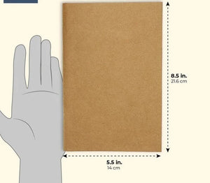 A5 Kraft Paper Notebook