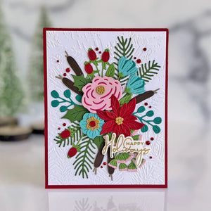 Spellbinders Paper Arts Cutting Dies Holiday Blooms (S5-527)