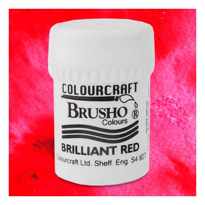 Colourcraft Brusho Colors Brilliant Red