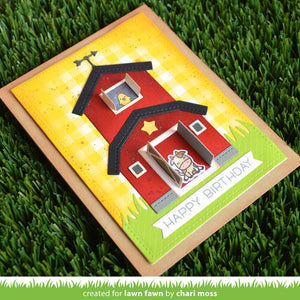 Lawn Fawn Lawn Cuts Build A Barn Die (LF2796)