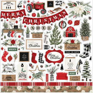 Carta Bella Paper Co. Farmhouse Christmas Mega Bundle (CBFAC123050)