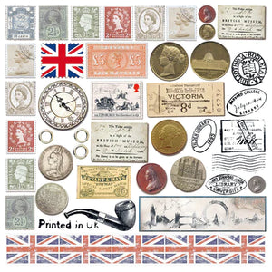 Ciao Bella London's Calling Collection 6x6 Fussy Cut Pad (CBQE059)