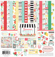 Load image into Gallery viewer, Carta Bella Paper Co. Summer Market Collection Kit (CBSUM115016)
