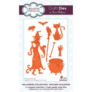 Creative Expressions Craft Dies by Jamie Rodgers Halloween Collection Witches Cauldron (CEDJR042)