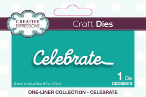 Creative Expressions Craft Dies Celebrate (CEDSE013)