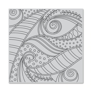 Hero Arts Bold Prints Stamp Swirls and Dots (CG874)