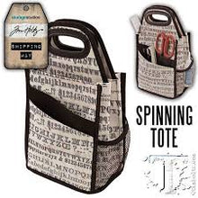 Load image into Gallery viewer, Tim Holtz Storage Solutions - Spinning Craft Tote - CH93800
