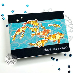 Hero Arts Stamp and Die Set Koi Bunch (DF012)