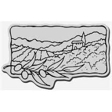 Stampendous Cling Rubber Stamp - Olive Scene (CRM235)