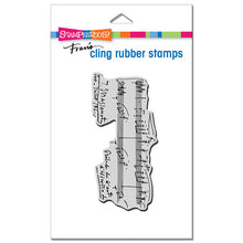 Load image into Gallery viewer, Stampendous Fran&#39;s Cling Rubber Stamps Music Notations (CRP350)
