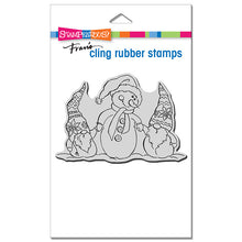 Load image into Gallery viewer, Stampendous Fran&#39;s Cling Rubber Stamps - Cling Snome Buddies (CRM362)
