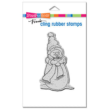 Load image into Gallery viewer, Stampendous Fran&#39;s Cling Rubber Stamps Warm Snowman (CRP373)
