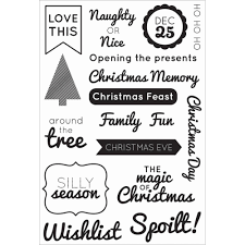 Kaisercraft Clear Stamps Modern Christmas (CS192)