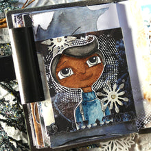 Load image into Gallery viewer, Elizabeth Craft Designs Art Journal Specials - Cute Winter Couple Clear Stamp Set (CS207)
