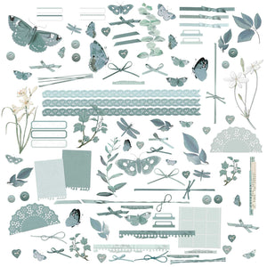 49 and Market Color Swatch Eucalyptus Laser Cut Elements (CSE-39913)