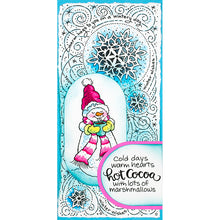 Load image into Gallery viewer, Stampendous Fran&#39;s Slim Cling Rubber Snowflake Wishes (CSL19)
