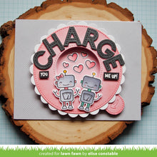 Load image into Gallery viewer, LawnFawn Photopolymer Clear Stamps Charge Me Up (LF1774)
