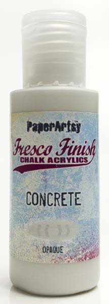 PaperArtsy Fresco Finish Chalk Acrylics Concrete Opaque (FF63)