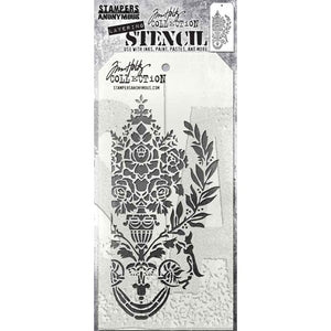 Tim Holtz Layering Stencil Crest (THS161)