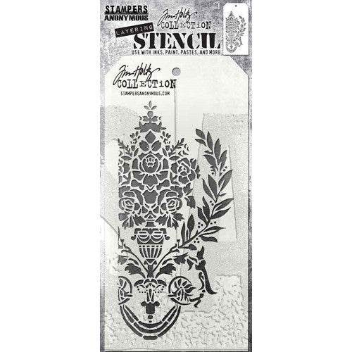 Tim Holtz Layering Stencil Crest (THS161)