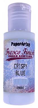 PaperArtsy Fresco Finish Chalk Acrylics Crispy Blue Opaque (FF185)