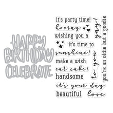 Load image into Gallery viewer, Hero Arts Stamp &amp; Cut XL Birthday (DC287)
