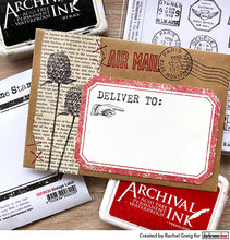 Load image into Gallery viewer, Darkroom Door Rubber Stamps Global Postage (DDRS210)
