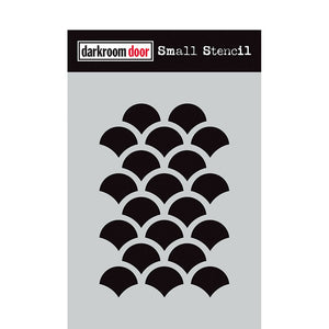 Darkroom Door Small Stencil Arty Scales (DDSS047)