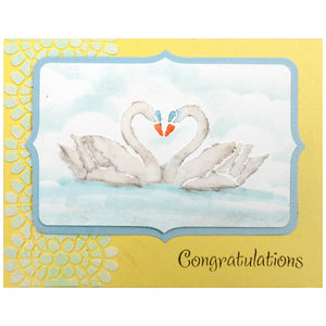 Stampendous Cling Swan Pair (CRP251)