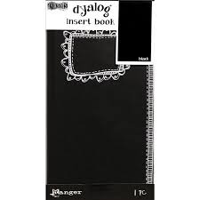 Dylusions by Dyan Reaveley Dyalog Insert Book Black #2 (DYT63452)