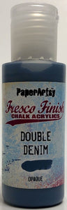 PaperArtsy Fresco Finish Chalk Acrylics Double Denim Opaque (FF128)