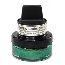 Load image into Gallery viewer, Cosmic Shimmer Metallic Gilding Polish Green Dragon (CSMGDRAG)
