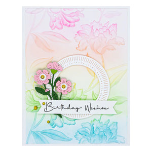 Spellbinders 3D Embossing Folder Beautiful Blooms (E3D-026)