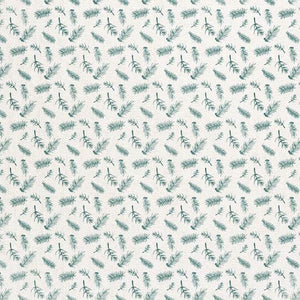 Kasiercraft 12" x 12" Scrapbook Paper - Emerald Eve Collection - Fir Sprigs (P2972)