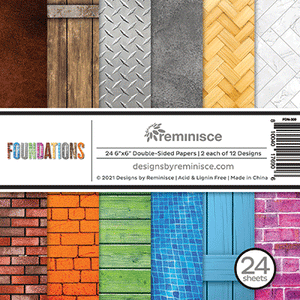 Reminisce Foundations Collection 6x6 Paper Pad (FDN-300)