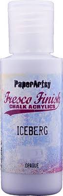 PaperArtsy Fresco Finish Chalk Acrylics Iceberg Opaque (FF165)