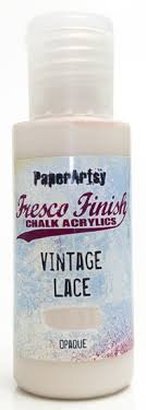 PaperArtsy Fresco Finish Chalk Acrylics Vintage Lace Opaque (FF18)