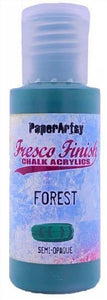 PaperArtsy Fresco Finish Chalk Acrylics Forest Semi-Opaque (FF194)