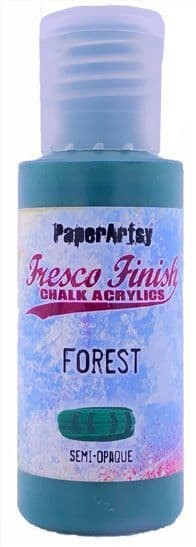 PaperArtsy Fresco Finish Chalk Acrylics Forest Semi-Opaque (FF194)