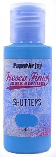 PaperArtsy Fresco Finish Chalk Acrylics Shutters Opaque (FF207)