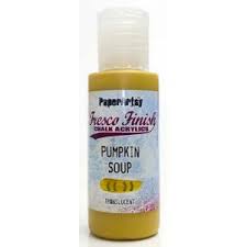 PaperArtsy Fresco Finish Chalk Acrylics Pumpkin Soup Translucent (FF33)