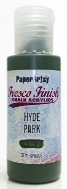 PaperArtsy Fresco Finish Chalk Acrylics Hyde Park Semi-Opaque (FF50)