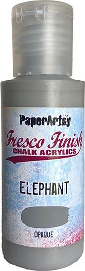 PaperArtsy Fresco Finish Chalk Acrylics Elephant Opaque (FF64)