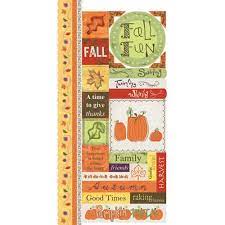 Adornit Carolee's Creations Sticker Sheet Fall Fun