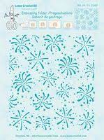 Leane Creatief BV Embossing Folder Background Fireworks (35.2649)